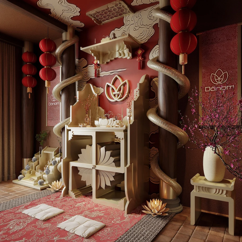 PHÒNG THỜ VẠN LIÊN