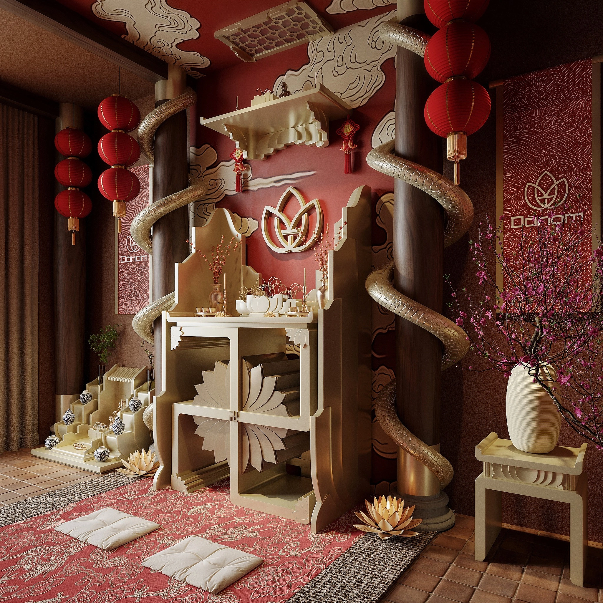 PHÒNG THỜ VẠN LIÊN