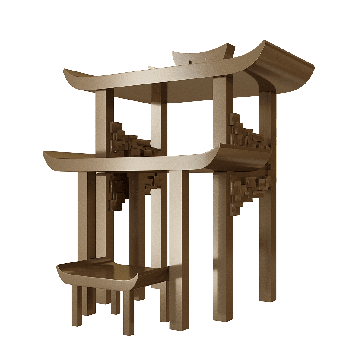 Màu sắc bàn thờ gia tiên Thiên An