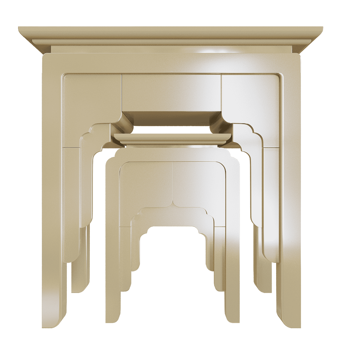 Bàn thờ gia tiên Nghinh Sơn vàng kim