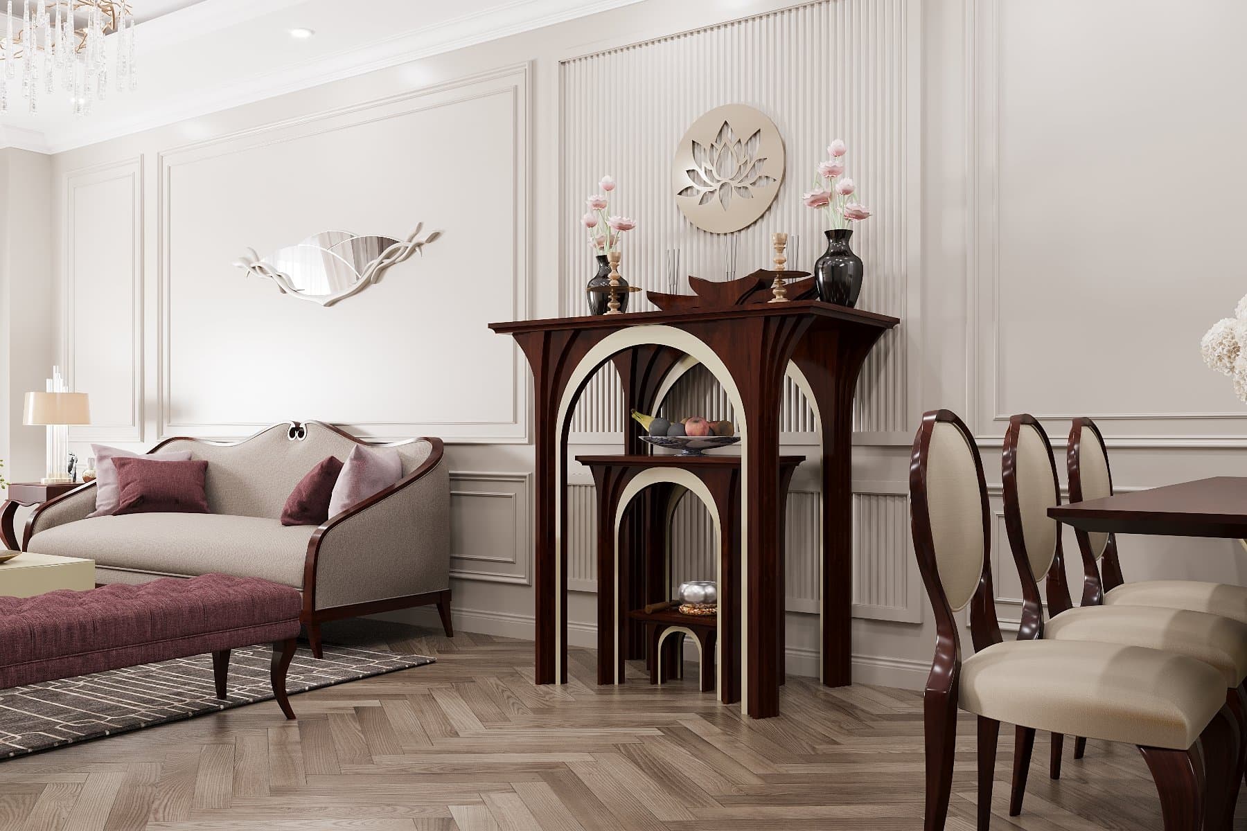 Bàn thờ gia tiên Nhật Quang