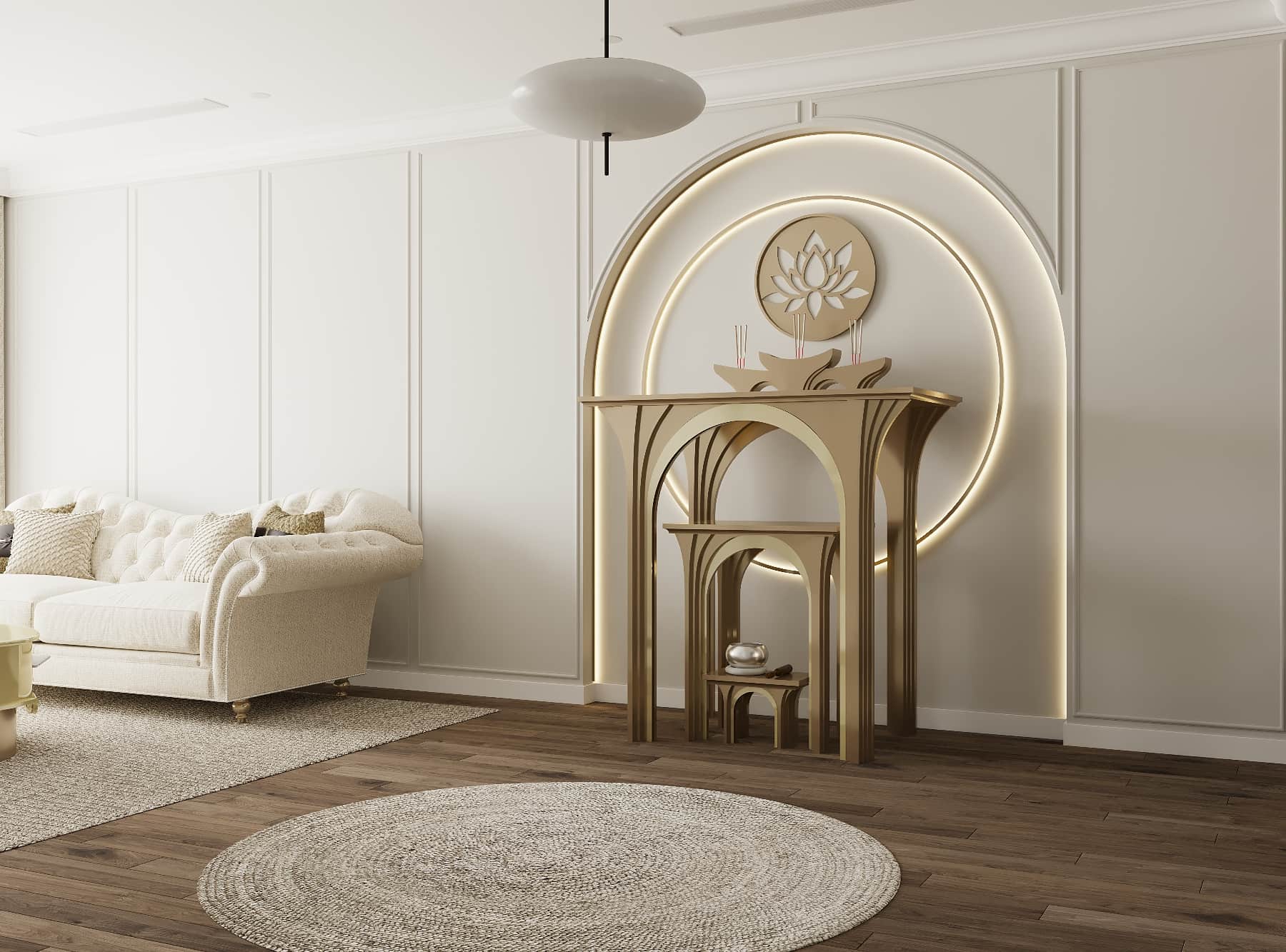 Bàn thờ gia tiên Nhật Quang