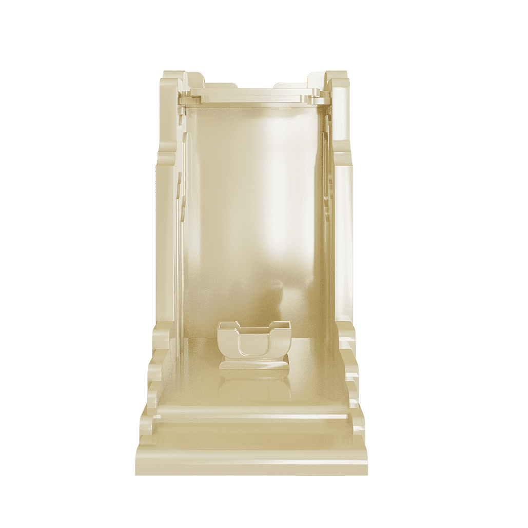 Bàn thờ thần tài Nghinh Sơn màu vàng kim