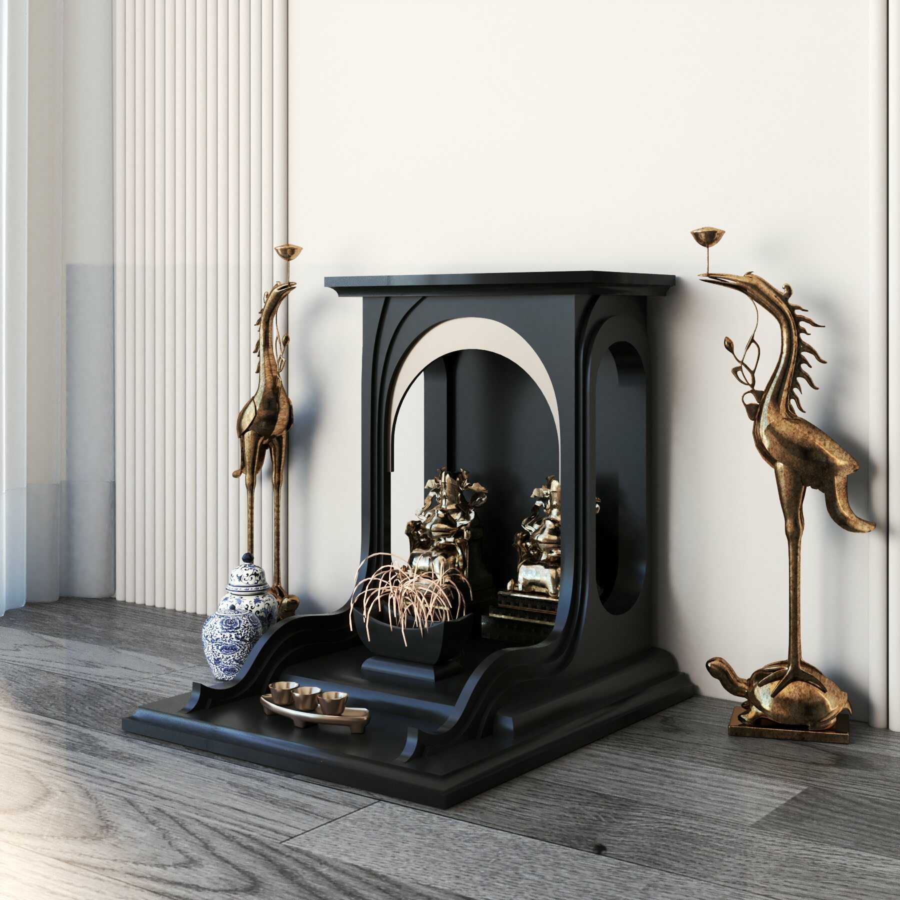 Bàn thờ thần tài Nhật Quang