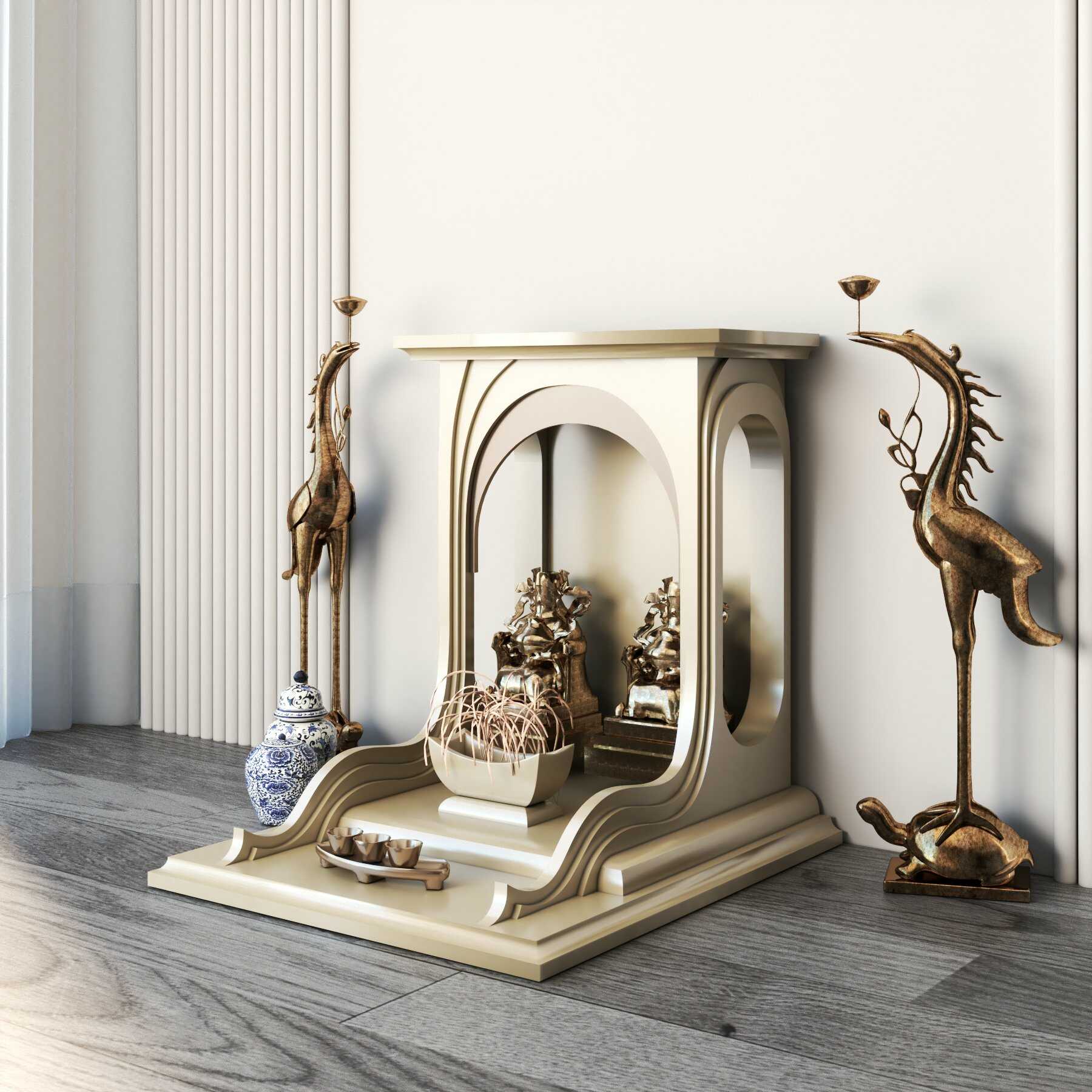 Bàn thờ thần tài Nhật Quang