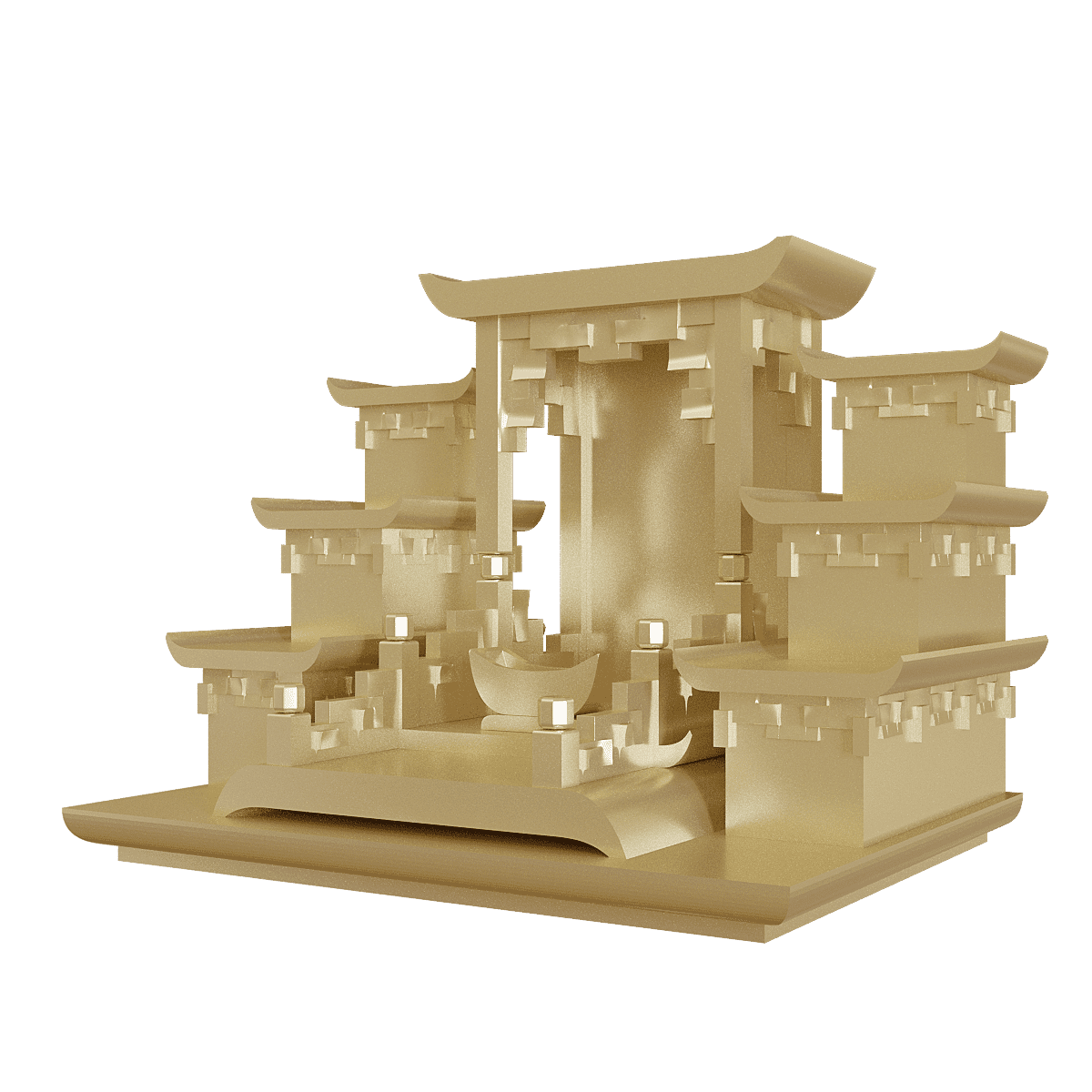 ban-tho-than-tai-tam-cap-thien-an-vang-kim-02 bàn thờ thần tài tam cấp thiên an vàng kim góc nghiêng