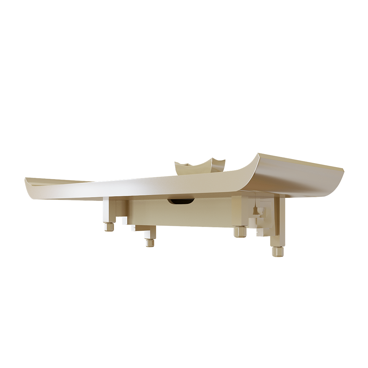 Bàn thờ treo Thiên An màu vàng kim