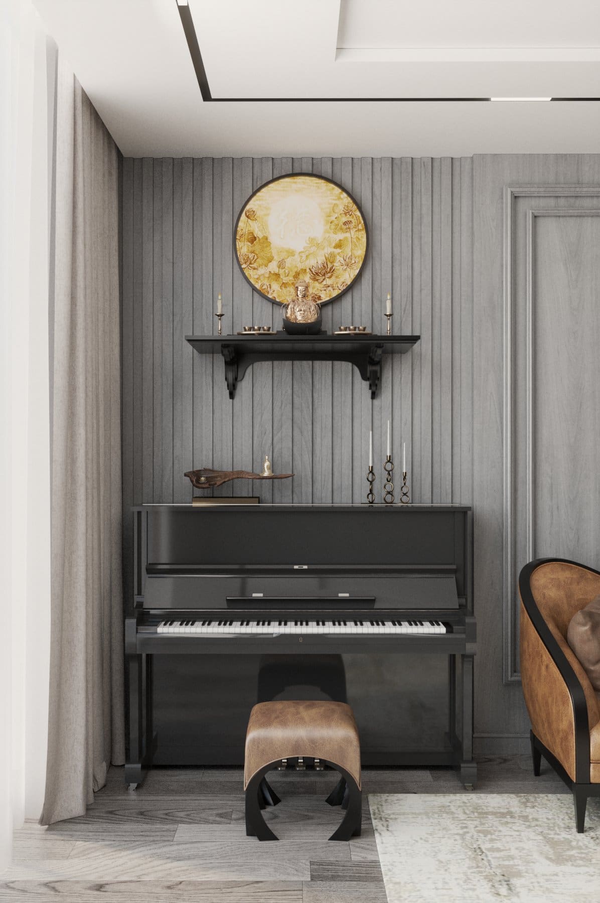 Bàn thờ treo Nhật Quang của Dànam