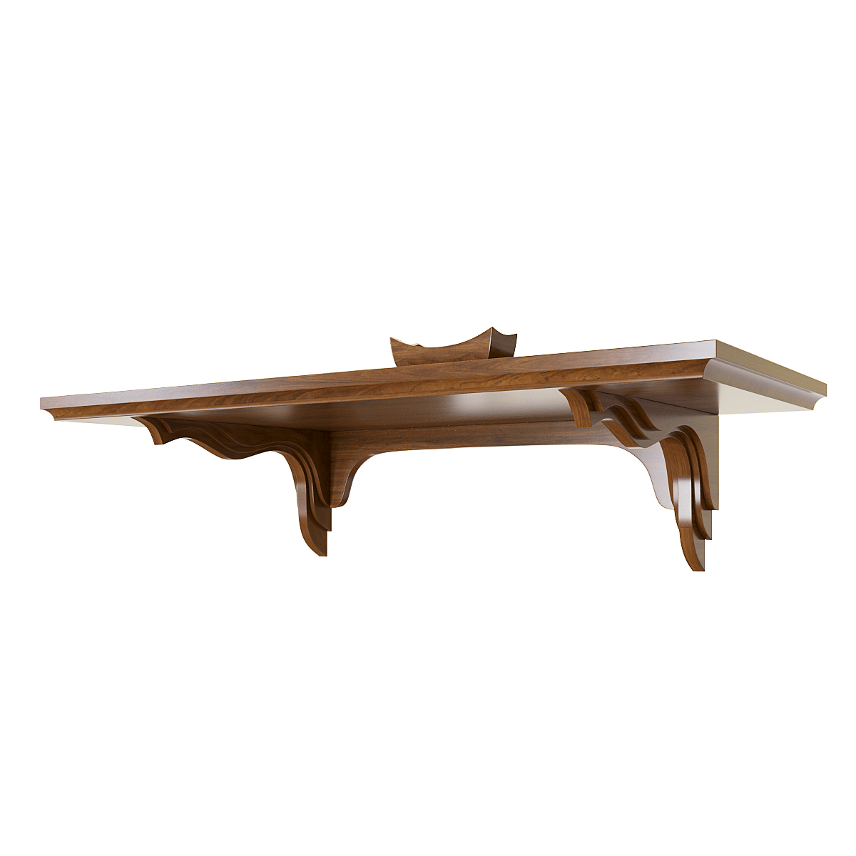 Bàn thờ treo Nhật Quang màu nâu bách