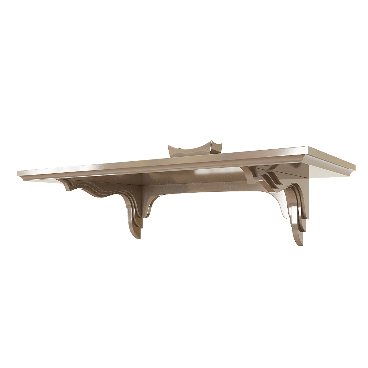 Bàn thờ treo Nhật Quang màu nâu kim