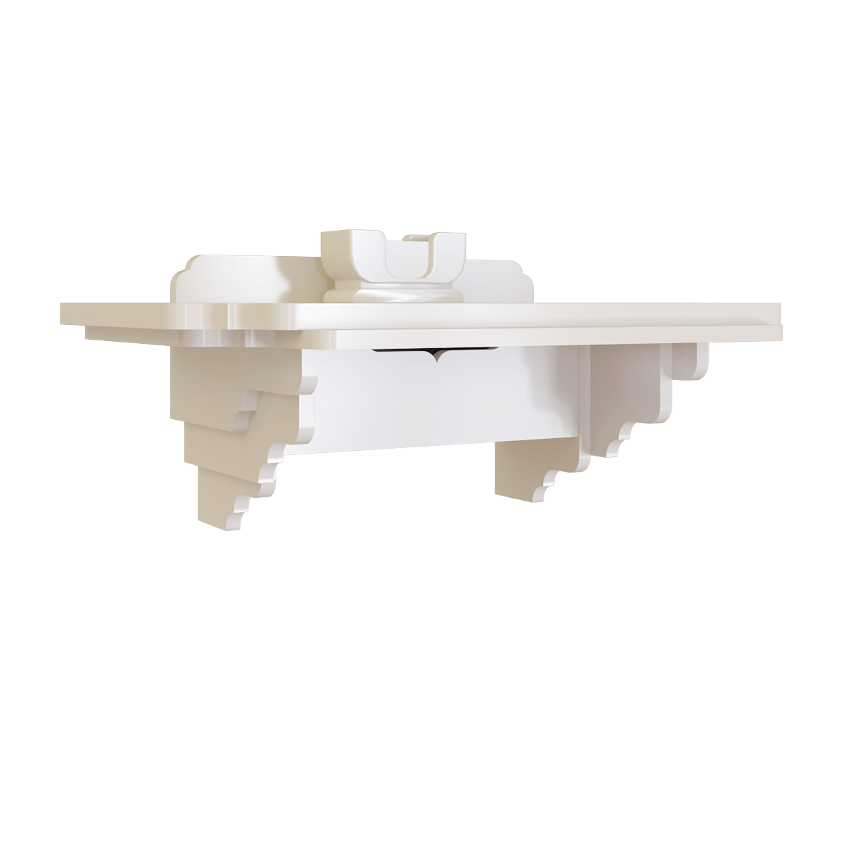 bàn thờ treo nghinh sơn trắng sứ