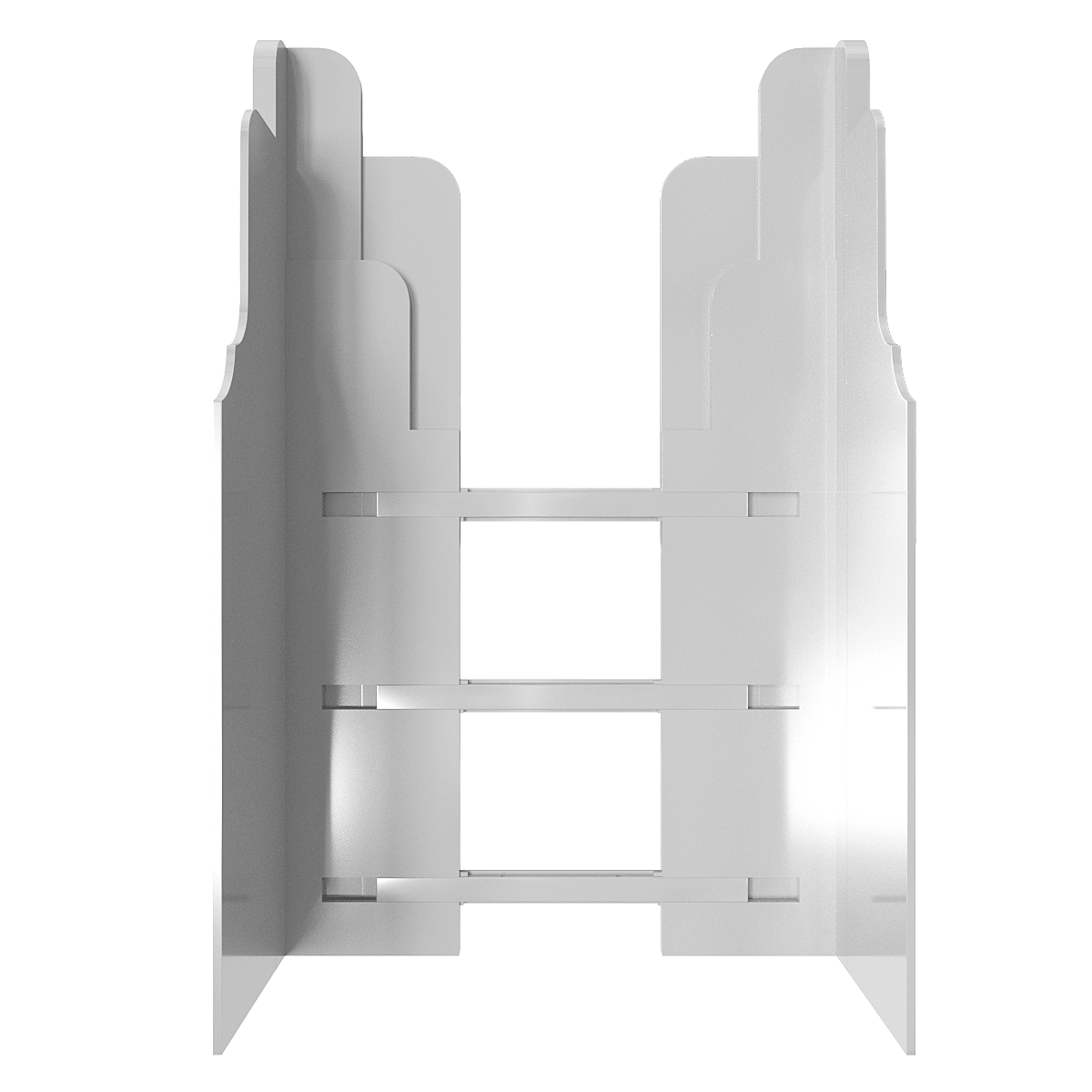 vách bàn thờ nghinh sơn bạch kim góc chính diện