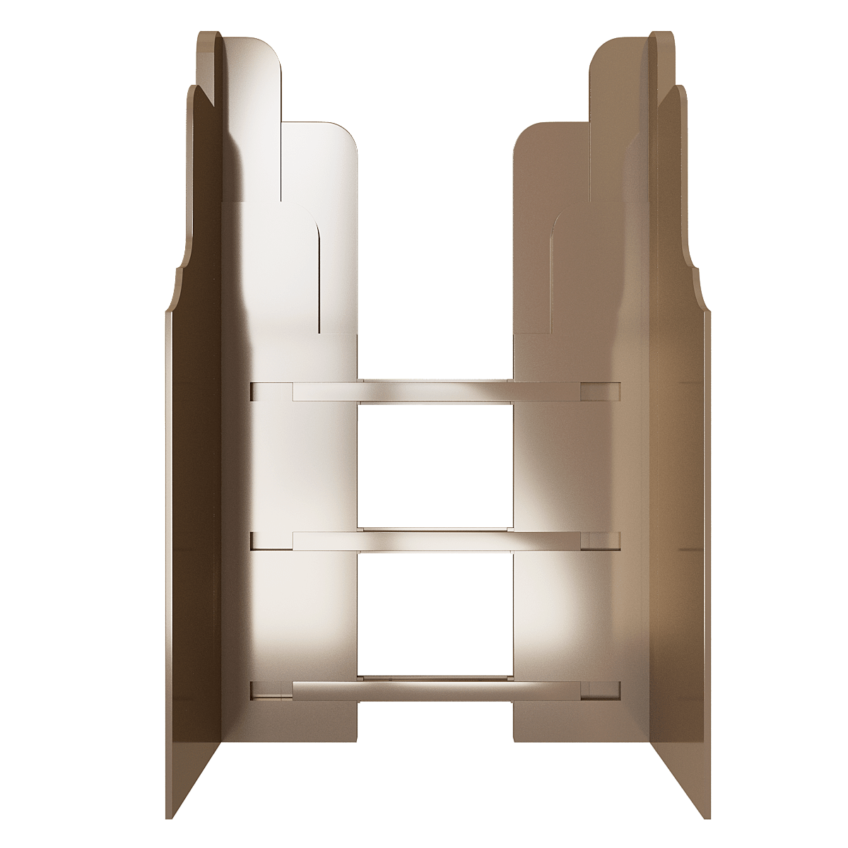 vách bàn thờ nghinh sơn nâu kim góc chính diện