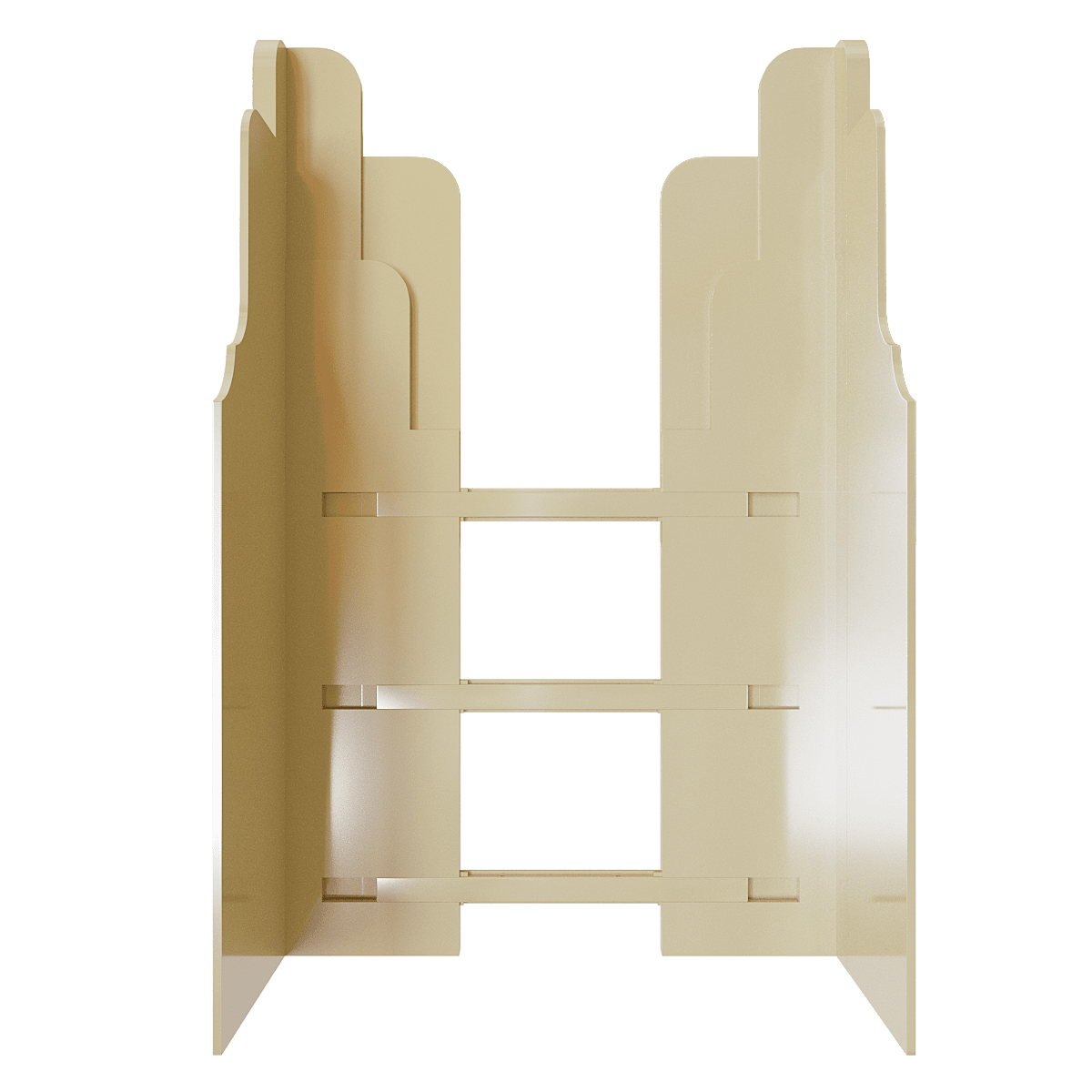 vách bàn thờ nghinh sơn vàng kim góc chính diện