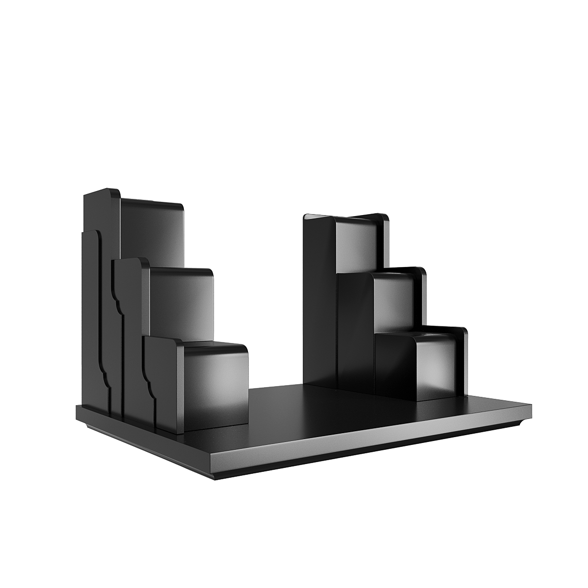 bac-tam-cap-nghinh-son-den-huyen-02 bậc tam cấp nghinh sơn đen huyền góc nghiêng