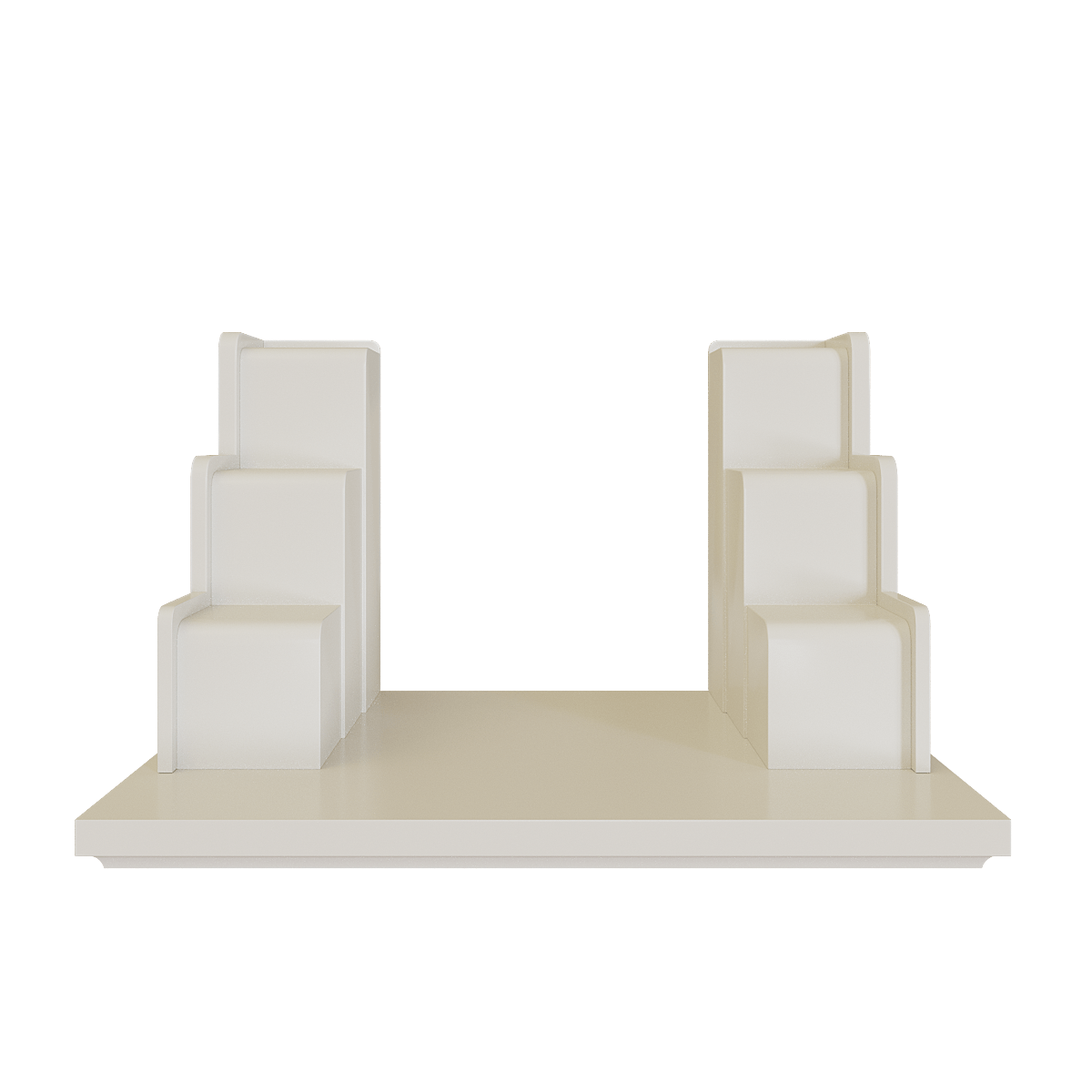 bac-tam-cap-nghinh-son-trang-su-01 bậc tam cấp nghinh sơn trắng sứ góc chính diện