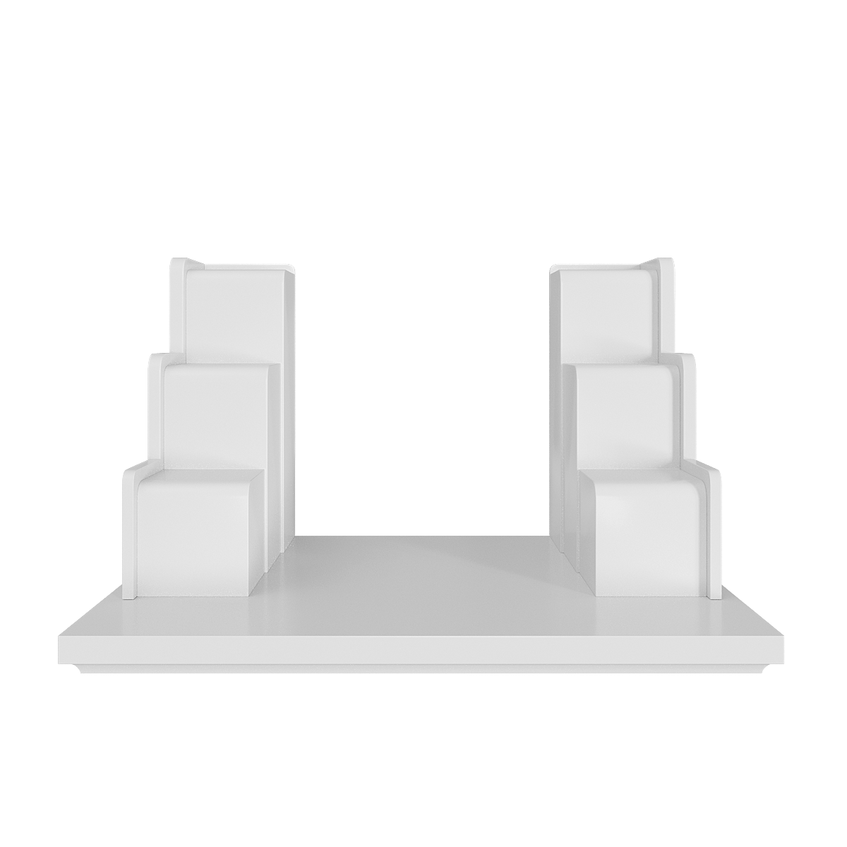 bac-tam-cap-nghinh-son-trang-tuyet-01 bậc tam cấp nghinh sơn trắng tuyết góc chính diện