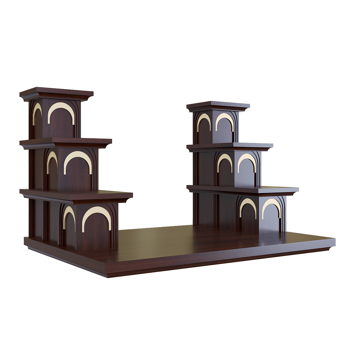 bac-tam-cap-nhat-quang-nau-vang-02 Bậc tam cấp Vạn Liên nâu vang góc nghiêng