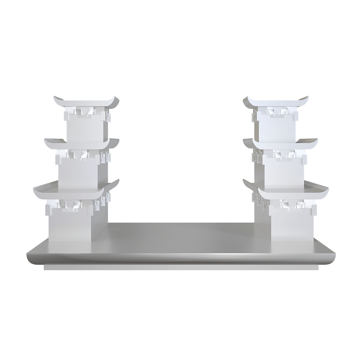 bac-tam-cap-thien-an-bach-kim-01 Bậc tam cấp Thiên An bạch kim góc chính diện