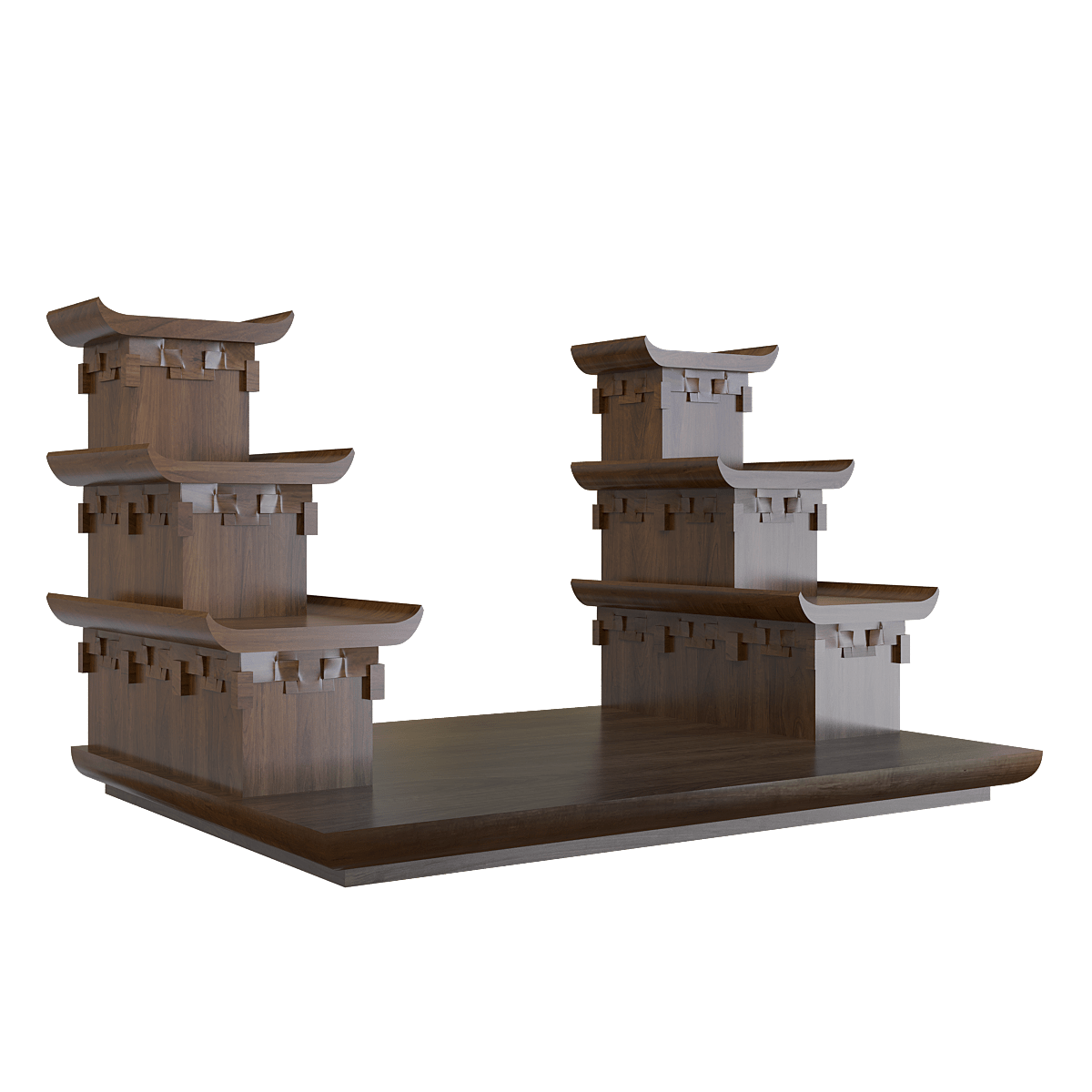 bac-tam-cap-thien-an-nau-bach-02 Bậc tam cấp Thiên An nâu bách góc nghiêng