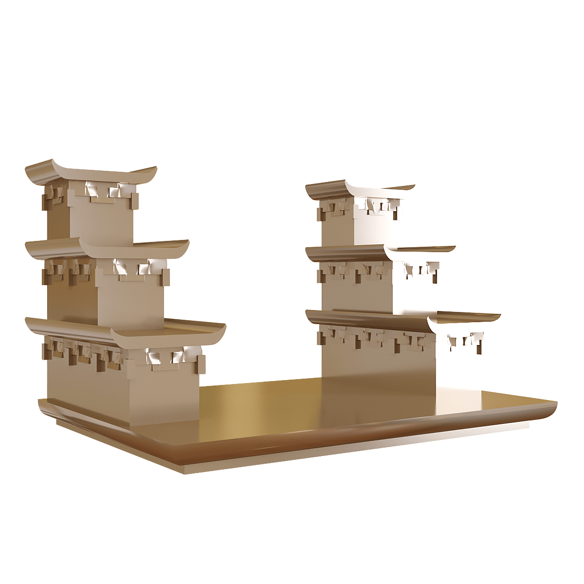 bac-tam-cap-thien-an-nau-kim-02 Bậc tam cấp Thiên An nâu kim góc nghiêng