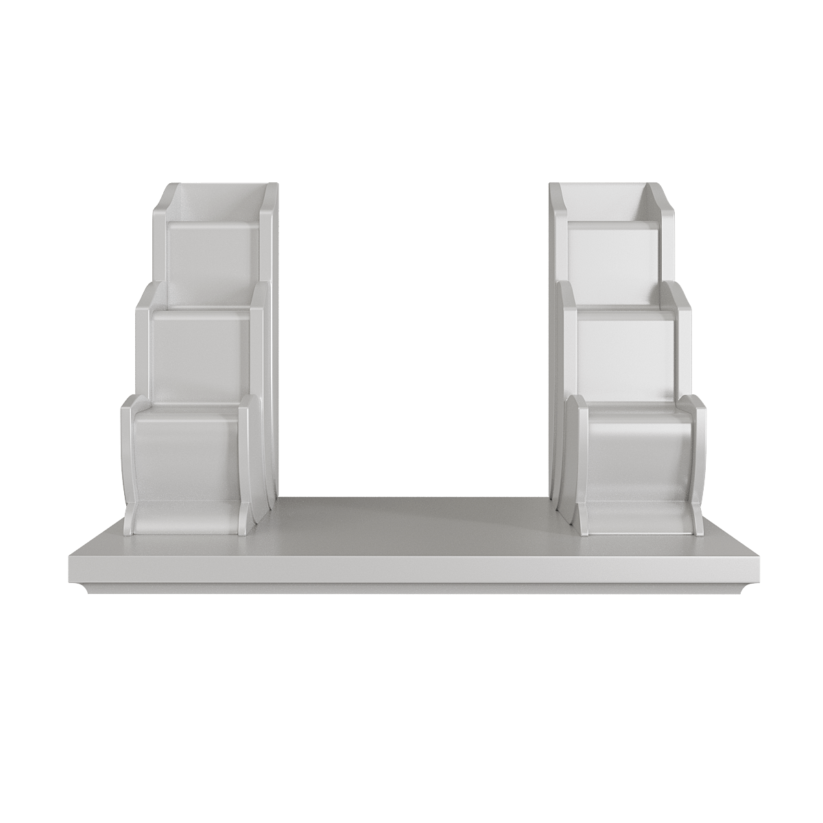 bac-tam-cap-van-lien-bach-kim-02 Bậc tam cấp Vạn Liên bạch kim góc chính diện