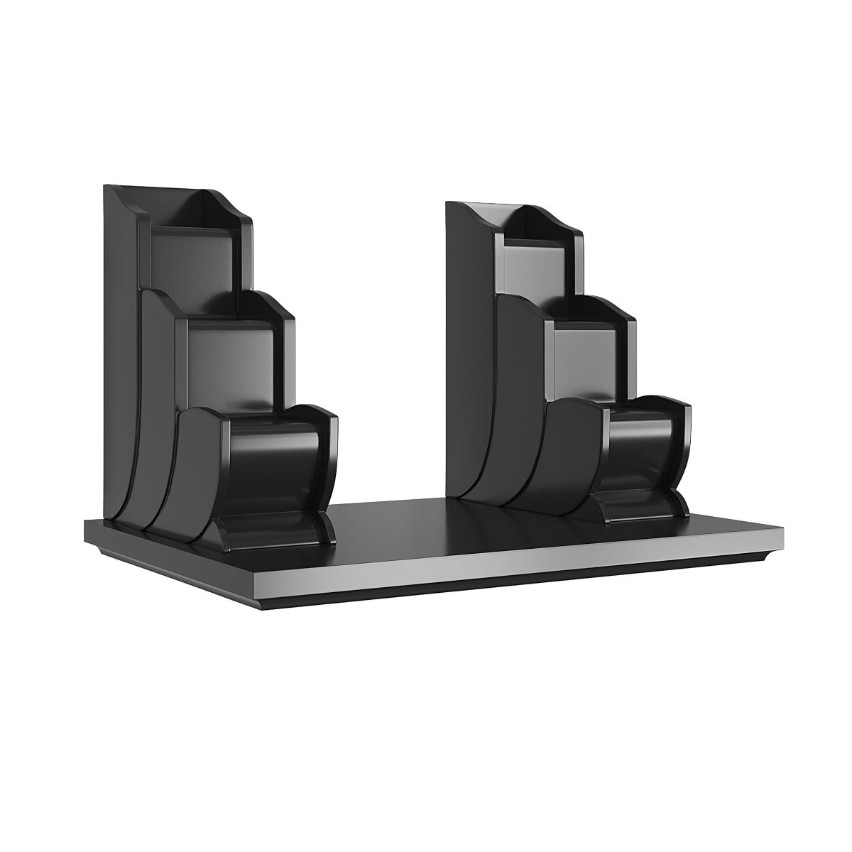 bac-tam-cap-van-lien-den-huyen-02 Bậc tam cấp Vạn Liên đen huyền góc nghiêng