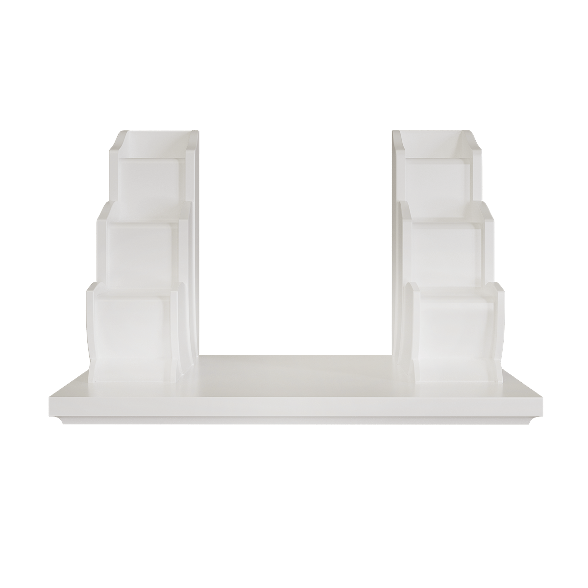 bac-tam-cap-van-lien-trang-tuyet-02 Bậc tam cấp Vạn Liên trắng tuyết góc chính diện