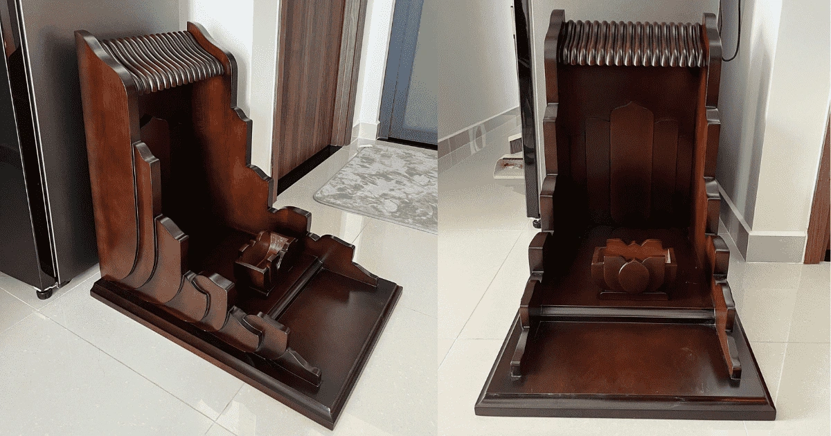 Linh lượng từ bàn thờ Thần Tài Dànam giúp gia chủ thêm tài lộc