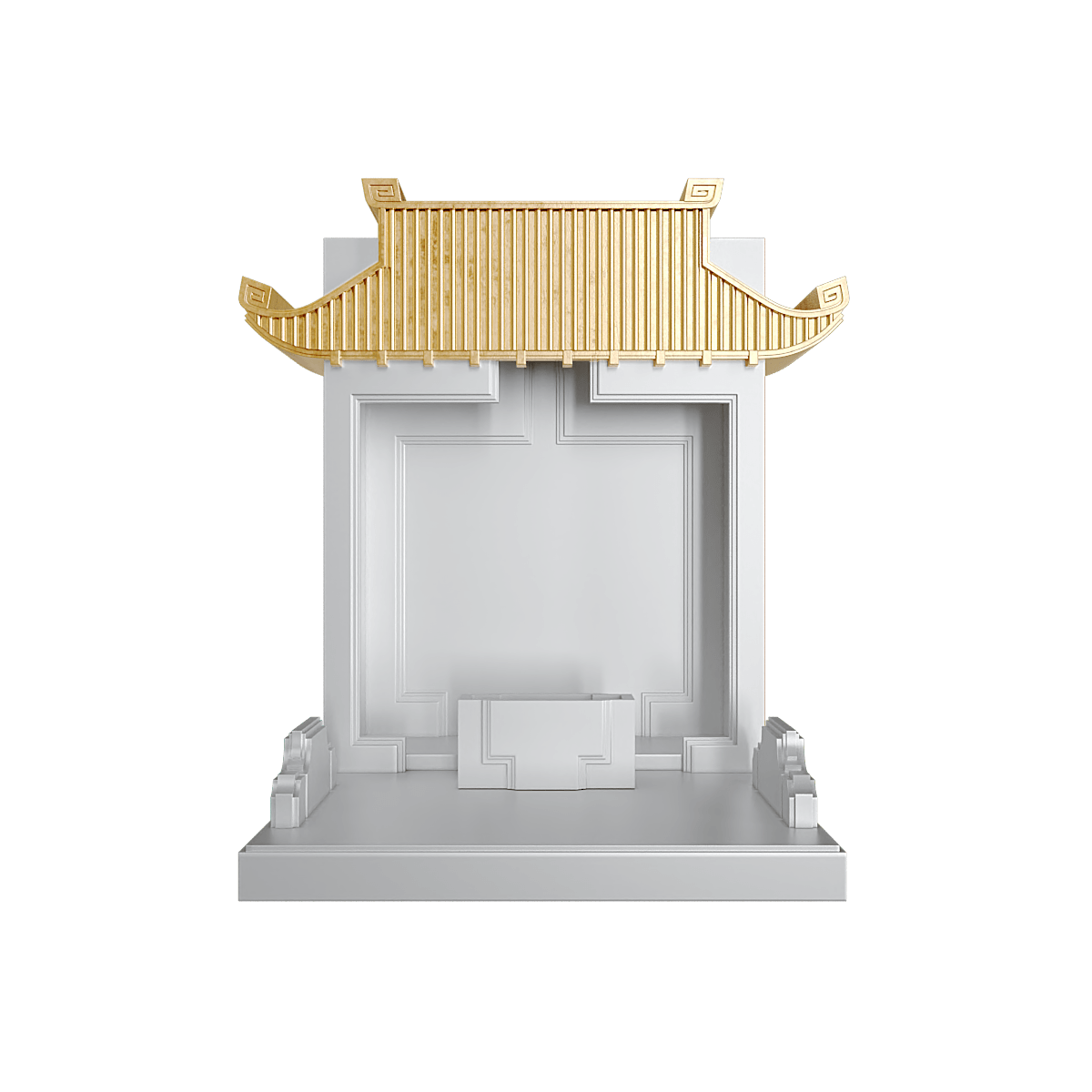 Bàn thờ mãn đường dát vàng bạch kim