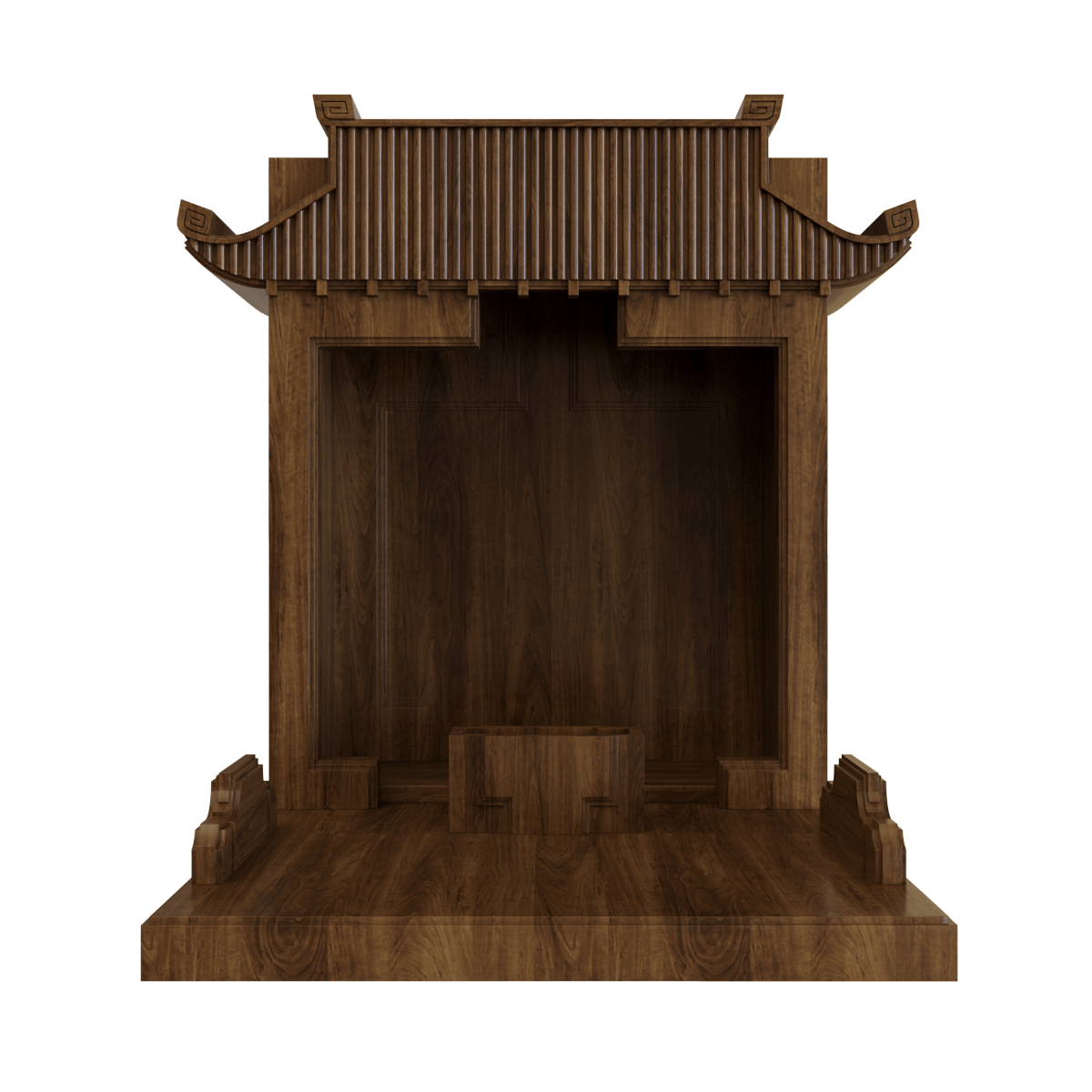 Bàn thờ mãn đường nâu bách