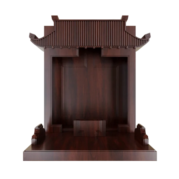 Bàn thờ mãn đường nâu vang