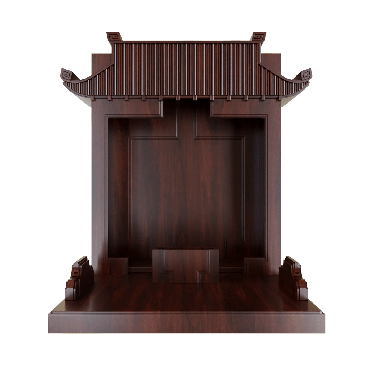 Bàn thờ mãn đường nâu vang