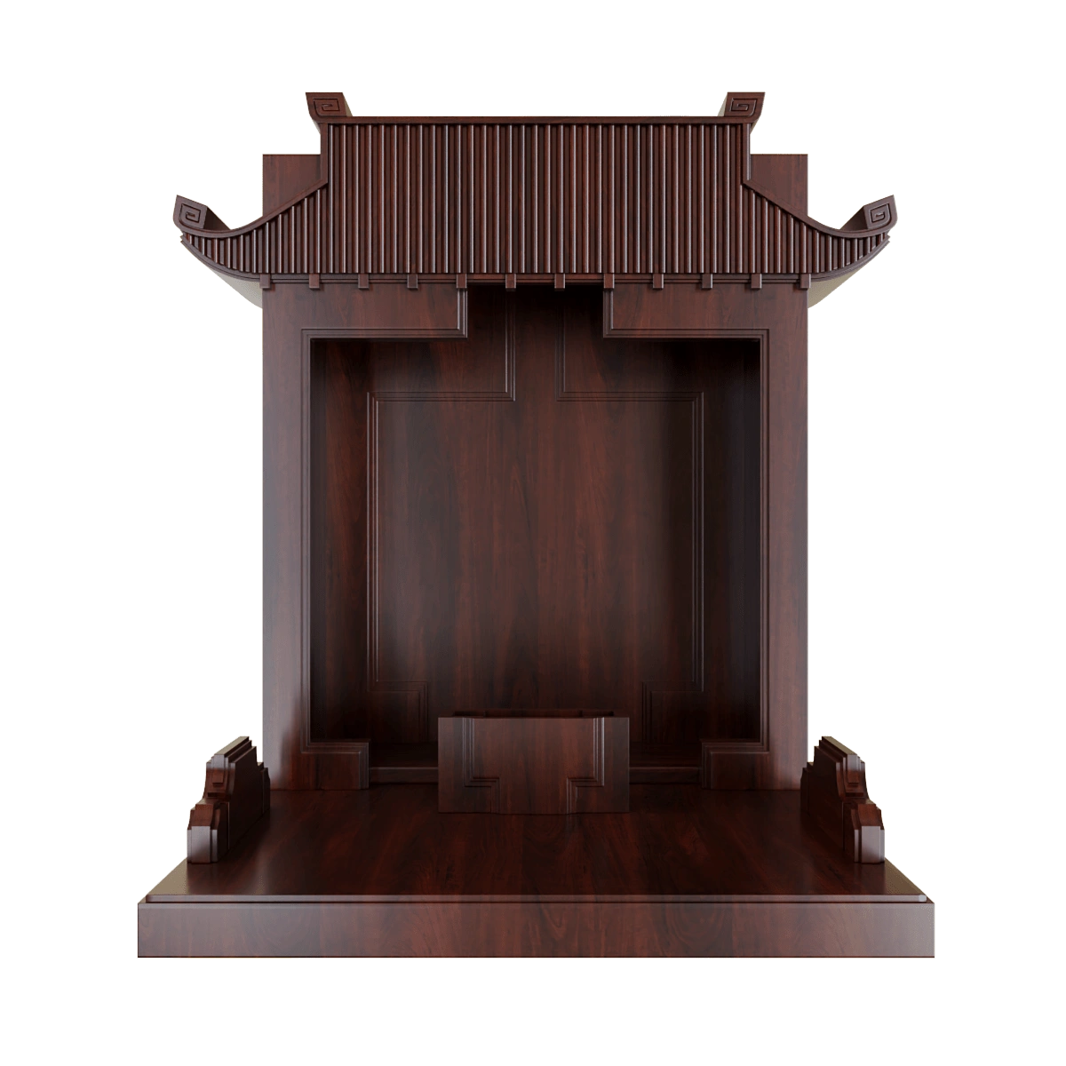 Bàn thờ mãn đường nâu vang