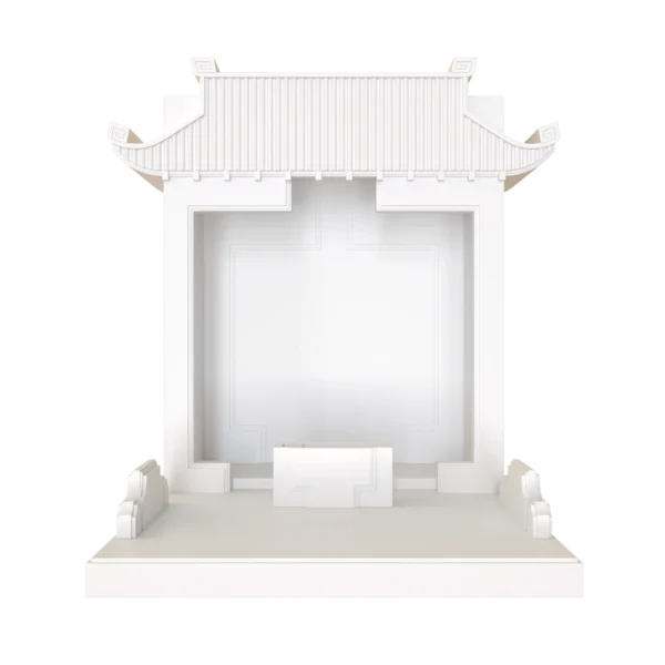 Bàn thờ mãn đường trắng sứ