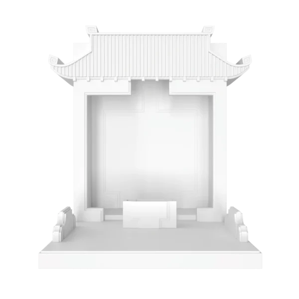Bàn thờ mãn đường trắng tuyết
