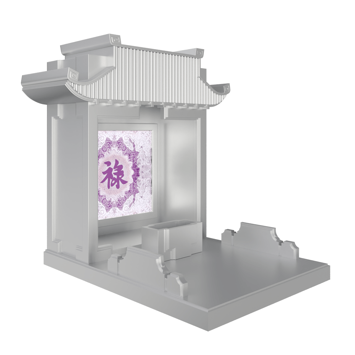 Bàn thờ mãn đường trúc chỉ bạch kim 1