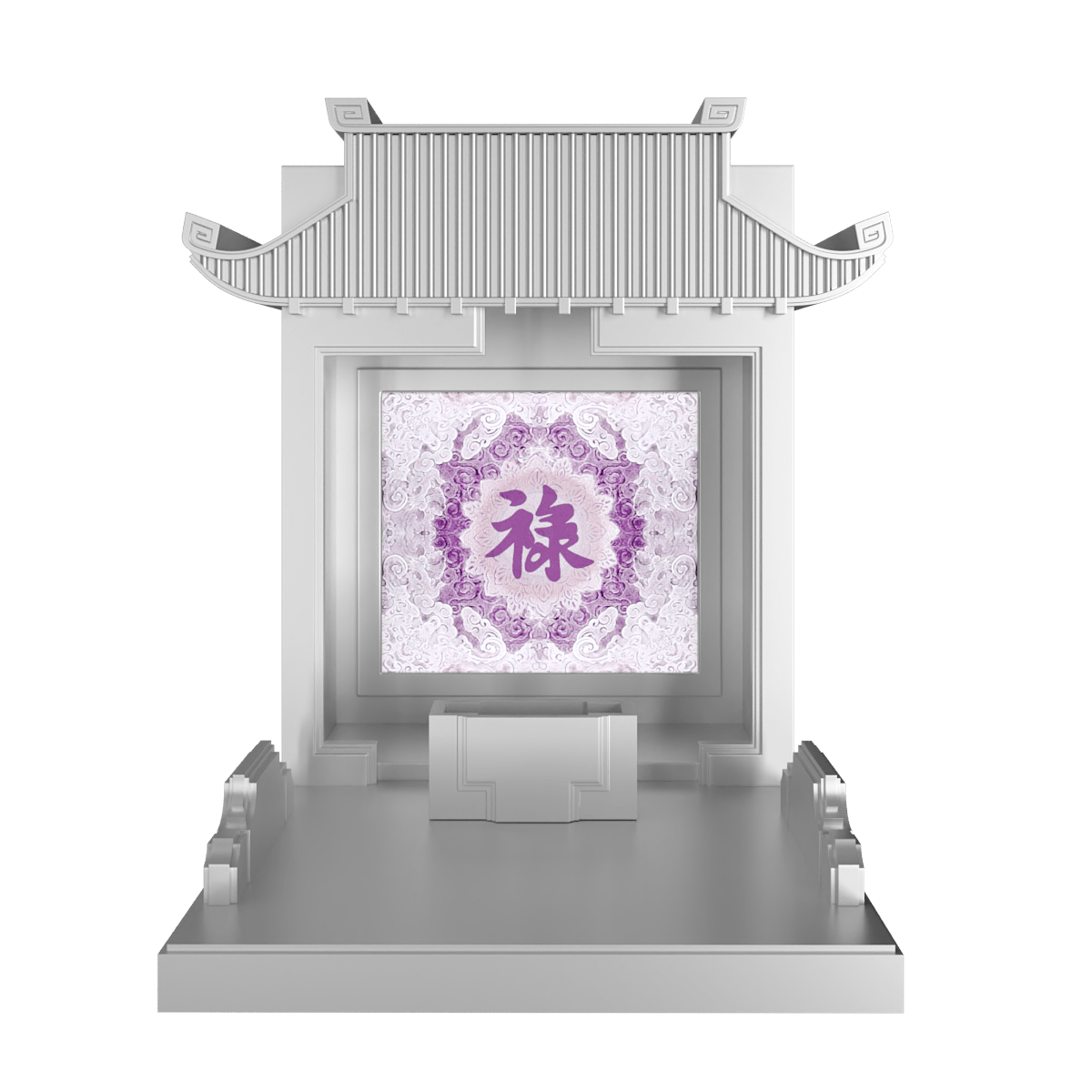 Bàn thờ mãn đường trúc chỉ bạch kim