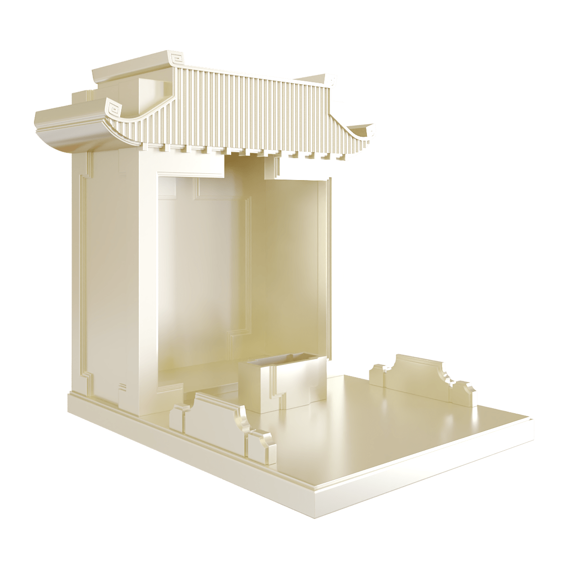 Bàn thờ mãn đường vàng kim 1