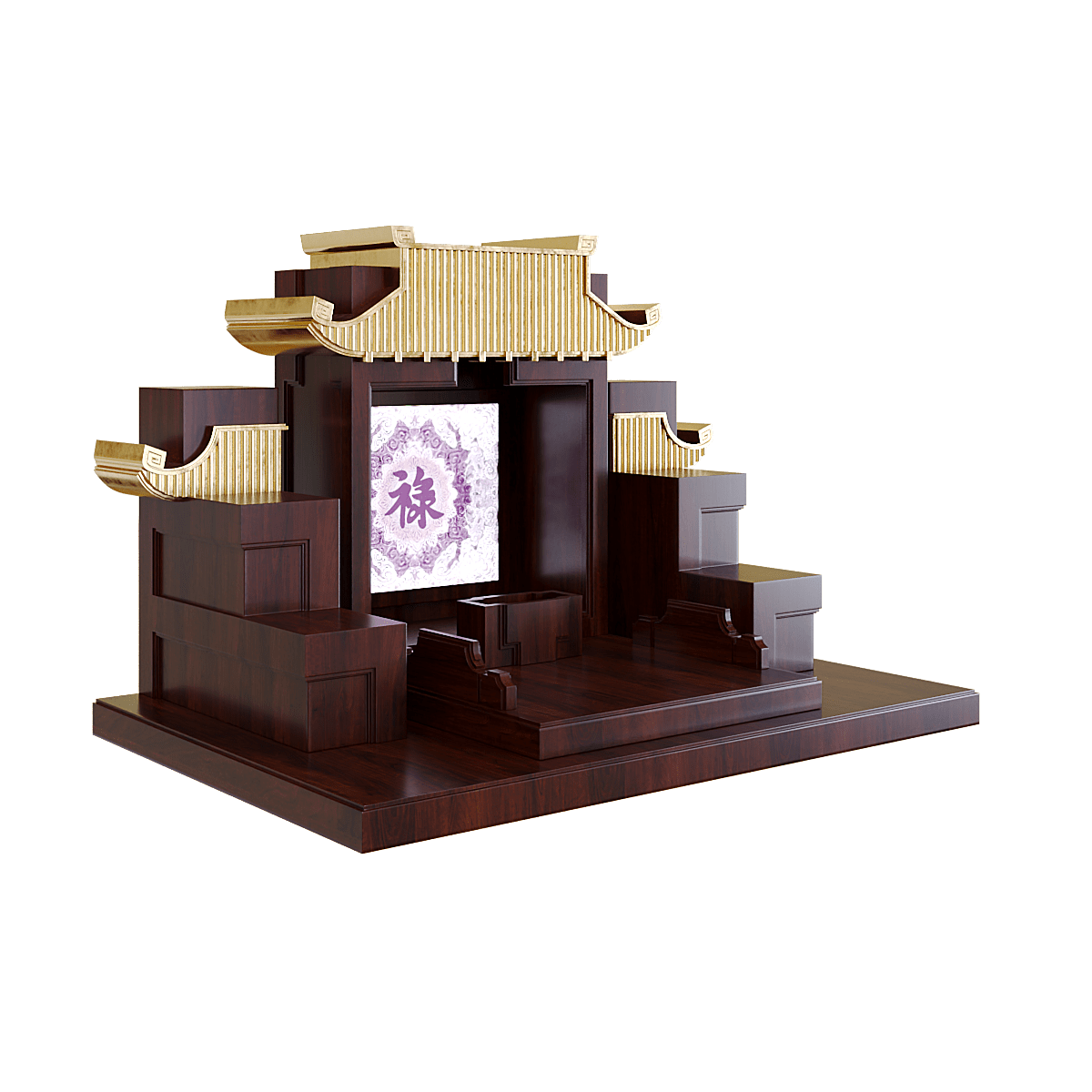 ban-tho-tam-cap-dat-vang-man-duong-truc-chi-nau-vang-1 Bàn thờ tam cấp dát vàng mãn đường trúc chỉ nâu vang 1