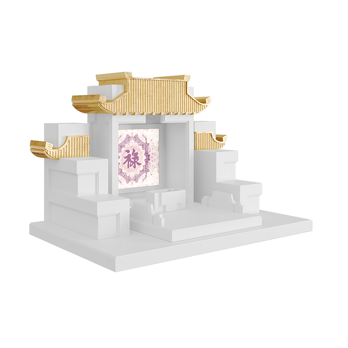 ban-tho-tam-cap-dat-vang-man-duong-truc-chi-trang-tuyet-1 Bàn thờ tam cấp dát vàng mãn đường trúc chỉ trắng tuyết 1