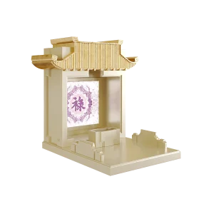 BÀN THỜ THẦN TÀI DÁT VÀNG MÃN ĐƯỜNG ( TRÚC CHỈ)