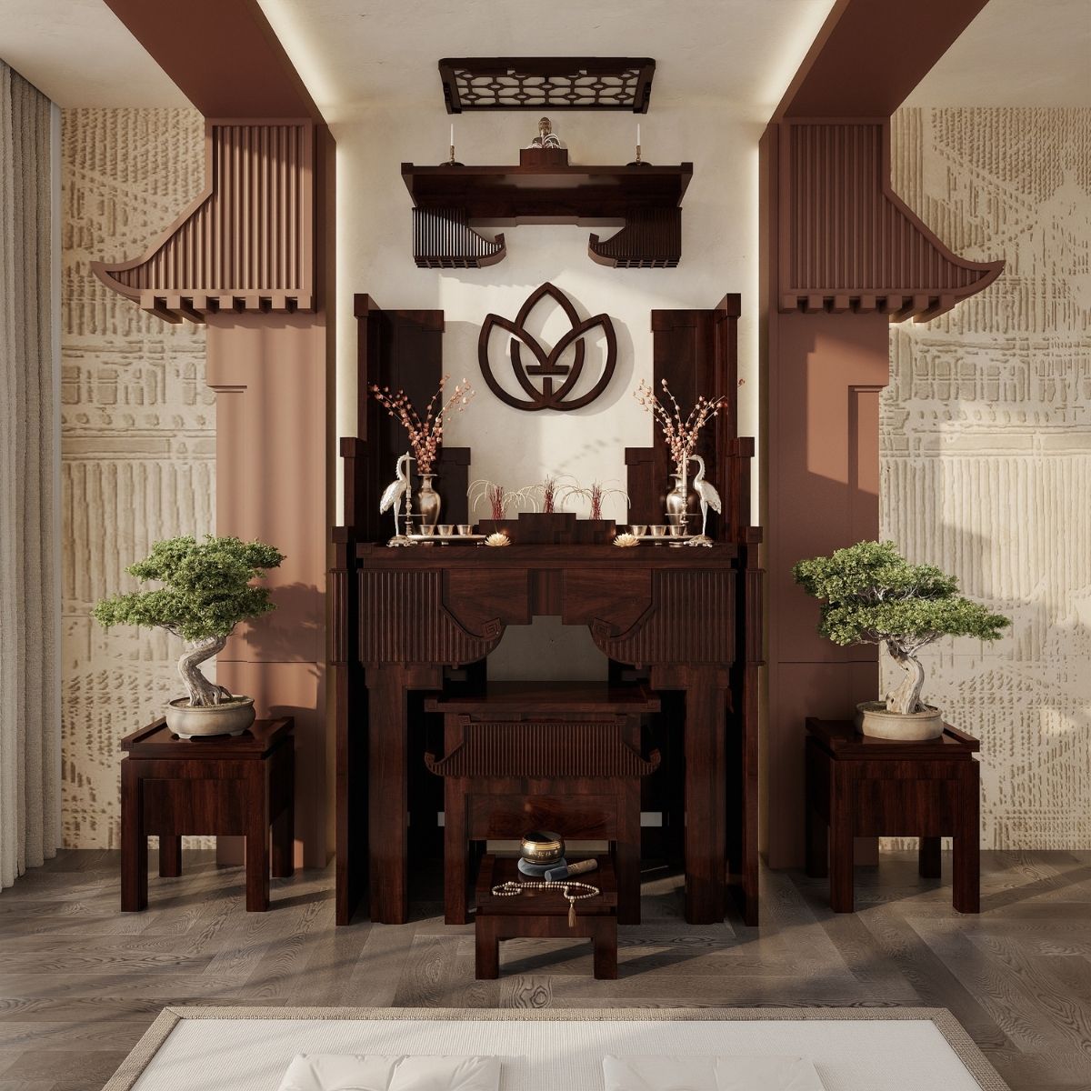 an tâm thờ tự