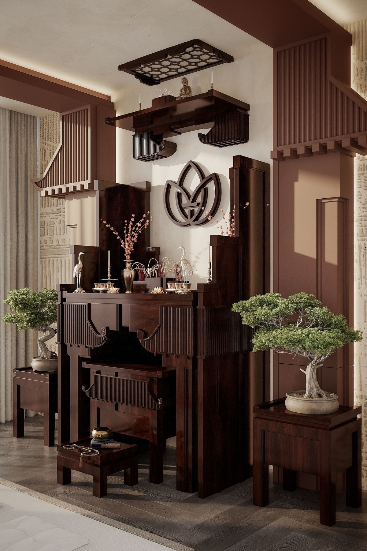 an tâm thờ tự