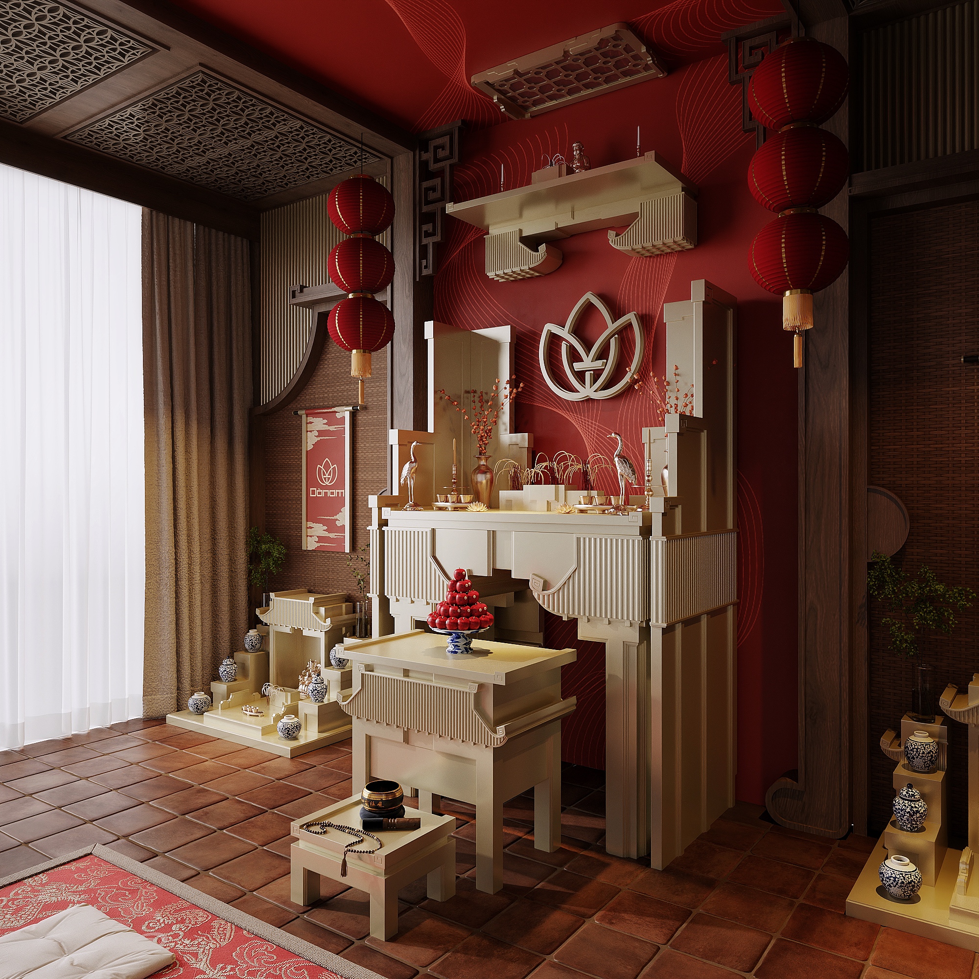 PHÒNG THỜ MÃN ĐƯỜNG