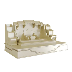 BỘ BAN THỜ THẦN TÀI TAM CẤP VẠN LIÊN + BỤC THƯỢNG VÂN