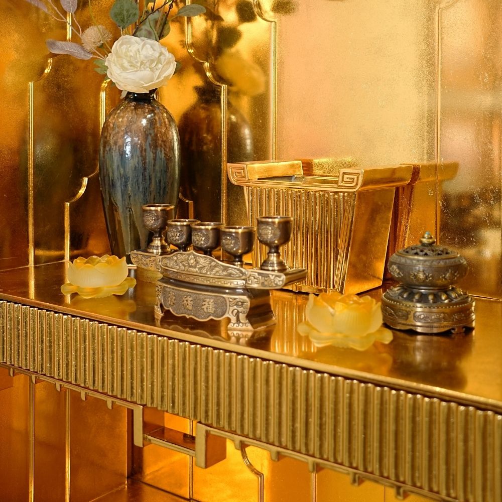 an tâm thờ tự