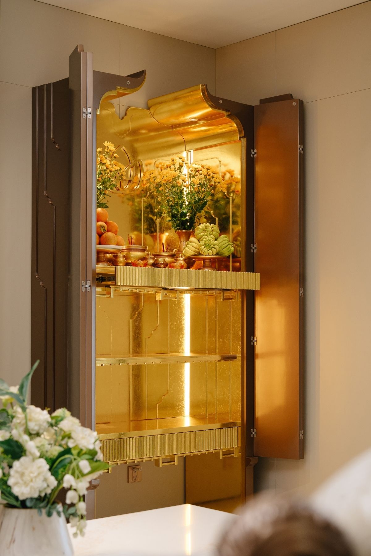 an tâm thờ tự