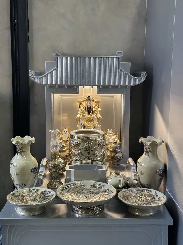 Bàn Thờ Thần Tài Mãn Đường tại nhà Anh Nam - Ninh Hiệp